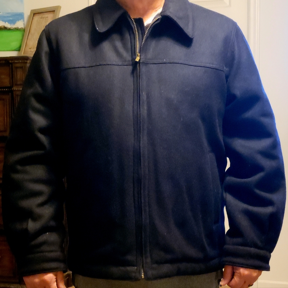 Members only black label coat